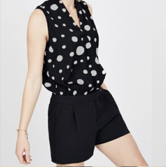 *LOWEST* Sabie Faux Wrap Romper, XS - Picture 1 of 8